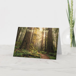 Tarjeta Paseo por el bosque