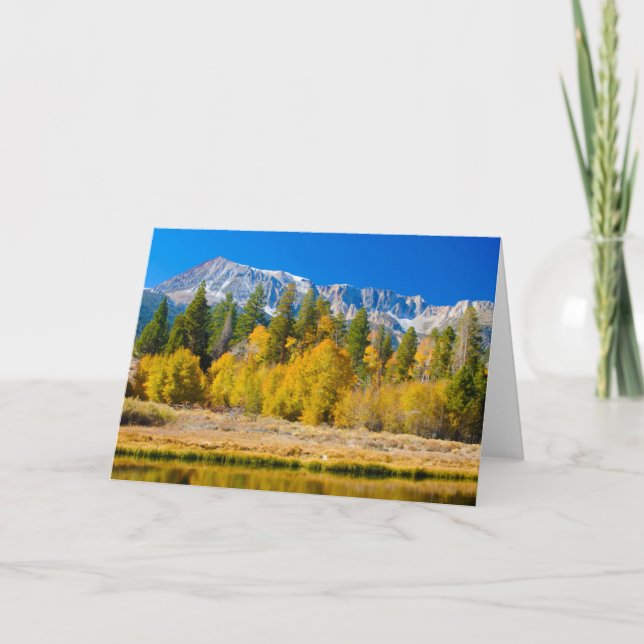 Tarjeta Paso del Tioga en el Parque Nacional Yosemite (Anverso)