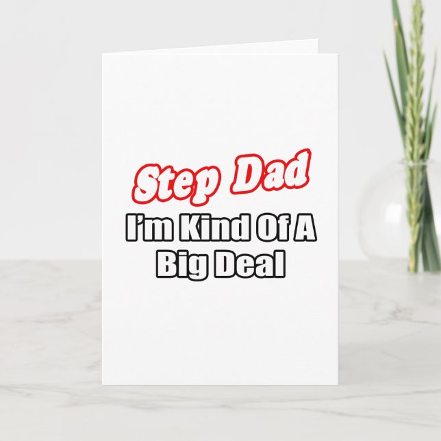 Tarjeta Paso papá... Gran cosa (Anverso)