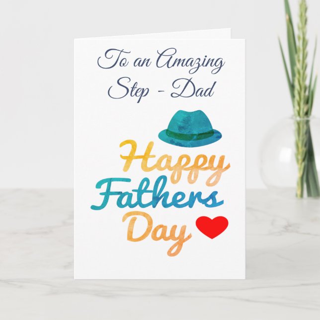 Tarjeta Paso personalizado - Día del Padre (Anverso)