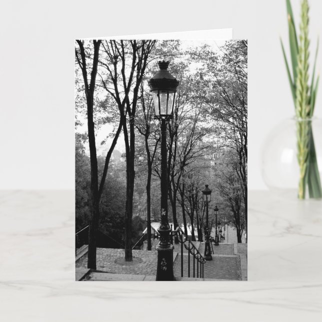 Tarjeta Pasos de Montmartre (Anverso)