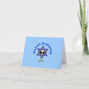 Tarjeta Passover feliz