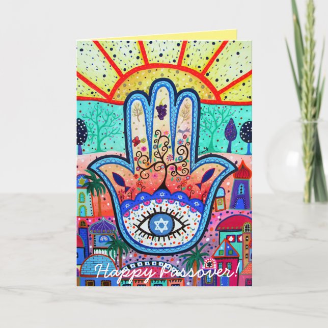 Tarjeta Passover feliz (Anverso)