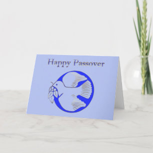 Tarjeta Passover Pesach que saluda la estrella hebrea