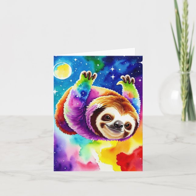 Tarjeta Pasta espacial de animales III (Anverso)