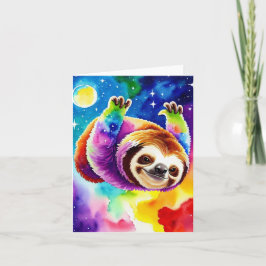 Tarjeta Pasta espacial de animales III