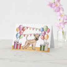 Pastel Cumpleaños Feliz Soft-Coated Wheaten Terrie