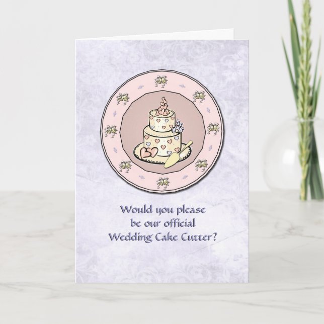 Tarjeta Pastel de boda - Placa - Uso de múltiples Bodas (Anverso)