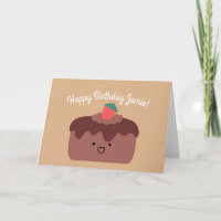 Pastel de chocolate | Feliz Cumpleaños Doblado