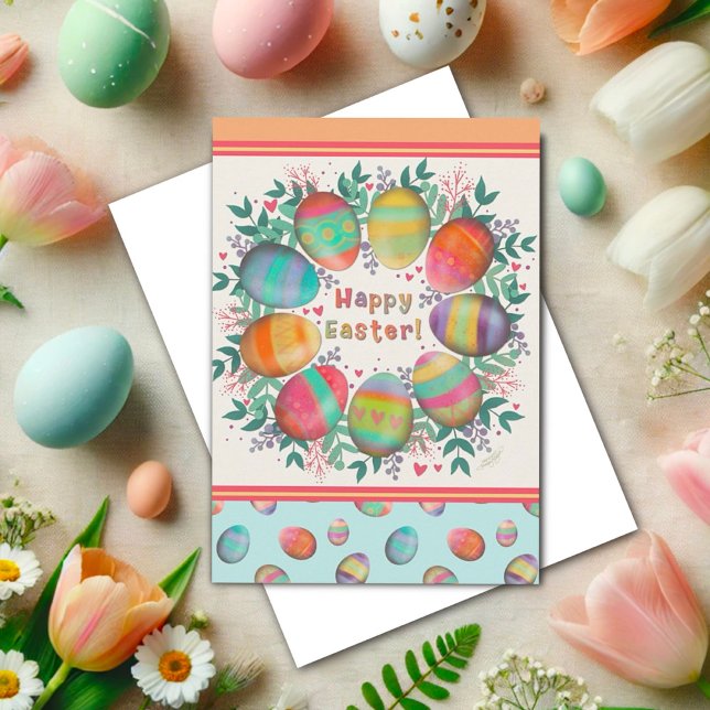 Tarjeta Pastel de Huevos de Pascua Cute Personalizado de l (Subido por el creador)