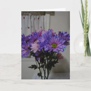 Tarjeta Pastel Flor Bouquet & Pastel, Cumpleaños