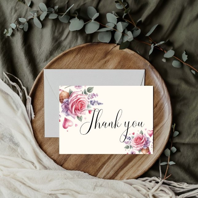Tarjeta Pastel Ice Cream Bridal Shower (Subido por el creador)