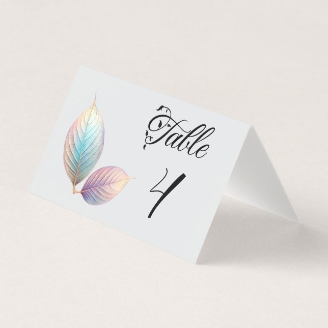 Tarjeta Pastel irlandés deja Boda Pastels Dreamy (Anverso)