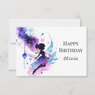 Tarjeta Pastel Online Fairy Tale Birday