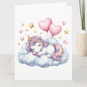 Tarjeta Pastel Unicorn