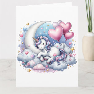 Tarjeta Pastel Unicorn