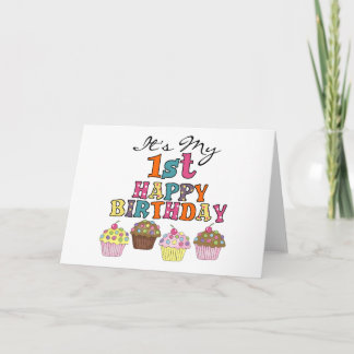 Tarjeta Pasteles de bonito camisetas de cumpleaños y regal