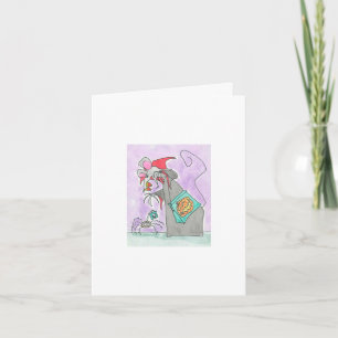 Tarjeta Pastillas de caramelo de la cuenta de Halloween