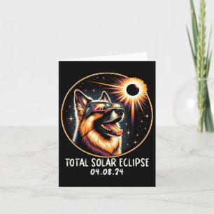 Tarjeta Pastor Alemán Eclipse Con Gles Abril 8 2024