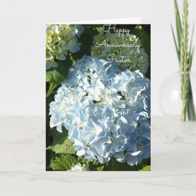 Tarjeta Pastor de feliz aniversario (Anverso)