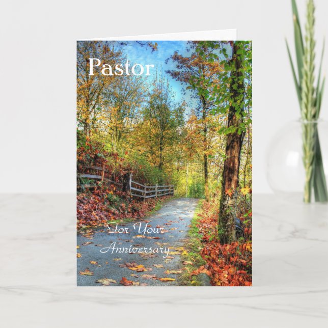 Tarjeta Pastor, por tu aniversario (Anverso)