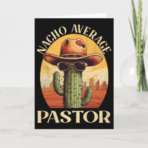 Tarjeta Pastor Promedio Nacho Cinco De Mayo Padres Mexican