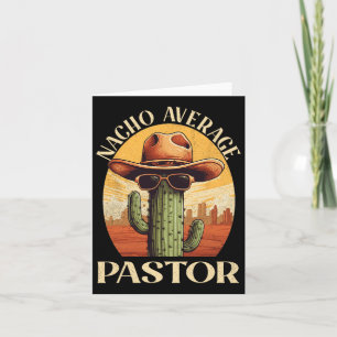 Tarjeta Pastor promedio no Nacho Cinco De Mayo padres mexi