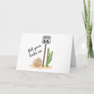 Tarjeta Patadas En La Ruta 66