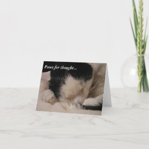 Tarjeta Patas para el pensamiento: Bella durmiente