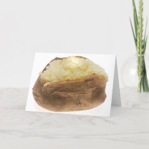 Tarjeta Patata al horno