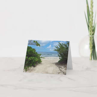 Tarjeta Path to Pacific Note Card