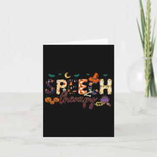 Tarjeta Pathólogo del lenguaje del habla Terapia del habla