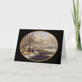 Tarjeta Patinaje de invierno en Nueva Jersey