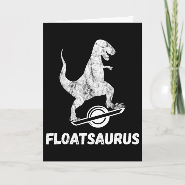 Tarjeta Patinete Eléctrico Float T-rex Saurus Una Rueda V (Anverso)
