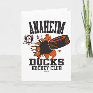 Tarjeta Pato de hockey de Anaheim Ducks estalla oficialmen
