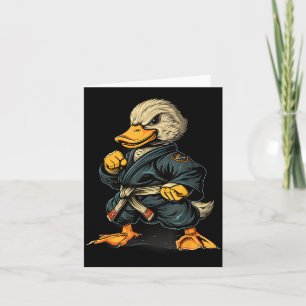 Tarjeta Pato de Judo MMA Pato de Taekwondo Pato de Kung Fu