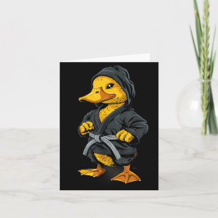 Tarjeta Pato de Judo MMA Taekwondo Pato Artes Marciales Ku