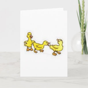 Tarjeta patos