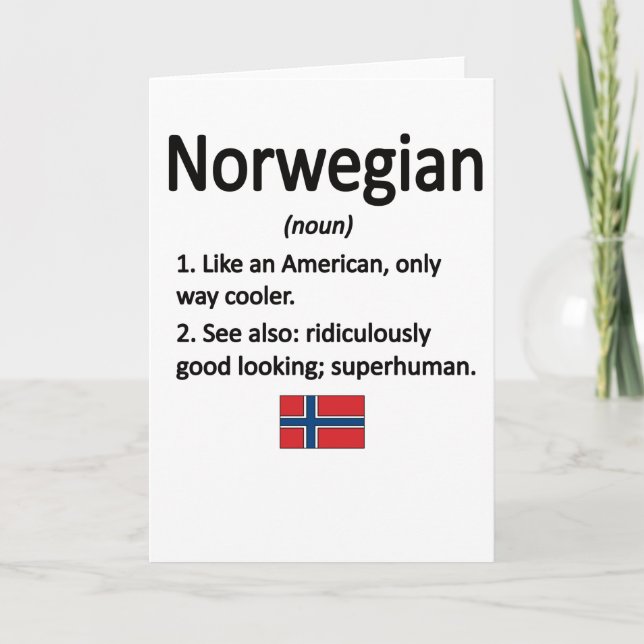 Tarjeta Patrimonio noruego de Noruega (Anverso)