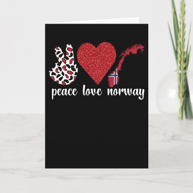 Tarjeta Patrimonio noruego de Noruega (Anverso)
