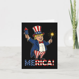 Tarjeta Patrioti De Los Fuegos Artificiales Del 4 De Julio