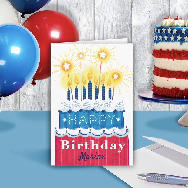 Tarjeta Patriótica de Cumpleaños (Subido por el creador)