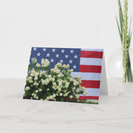 Tarjeta Patriotismo en exhibición