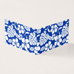 TARJETA PATRÓN BIKINI ROSA (AZUL REAL)