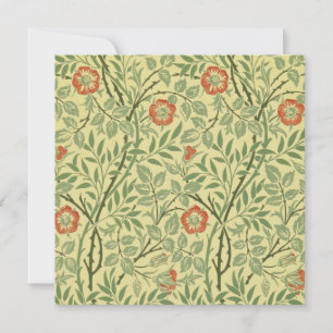 Tarjeta Patrón Briar dulce (por William Morris)