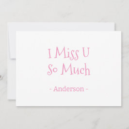 Tarjeta Patrón continuo de corazones adorables rosados