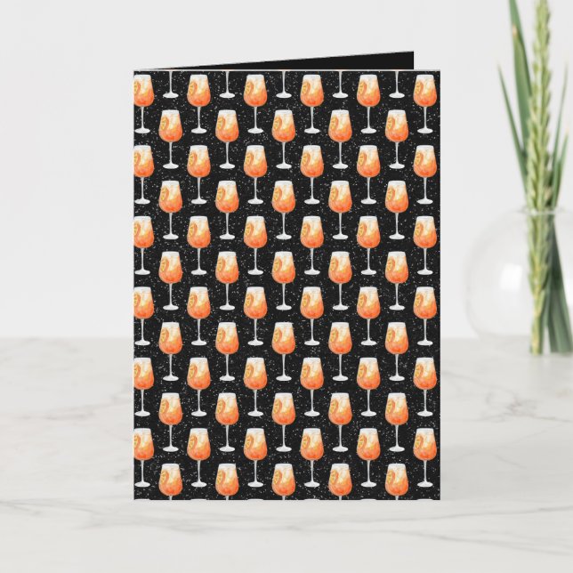 Tarjeta Patrón de Aperol Spritz (Anverso)