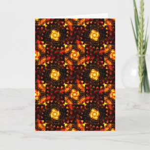 Tarjeta Patrón de arte abstracto boho moderno elegante dor