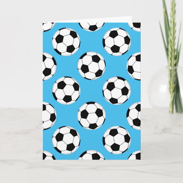 Tarjeta Patrón de bola de fútbol (Anverso)