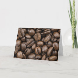 Tarjeta Patrón de café